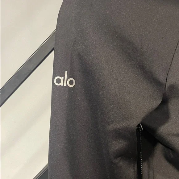 ALO Airlift Winter Warm 1/4 Zip Long Sleeve NWT XS Black Compression Ski Fleece - Picture 7 of 10